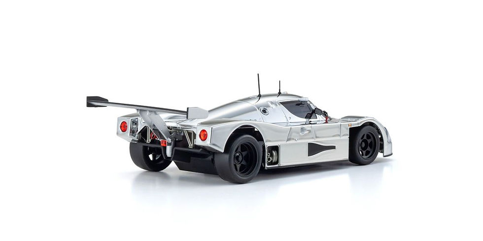 サムネイル： ミニッツRWD MR-04 レディセット Sauber-Mercedes Gruppe-C-Rennsportwagen C9, クロームシルバー (東海模型限定モデル) 32362CRG-T