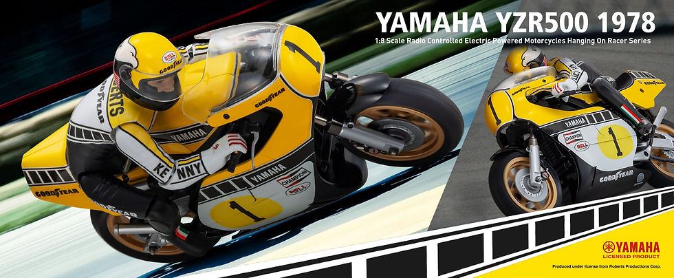 1/8 EP バイク ハングオンレーサー シリーズ YAMAHA YZR500 1978 キット 34936T1