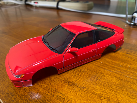 MR-03EVO SPシャシとS13シルビアと180SX