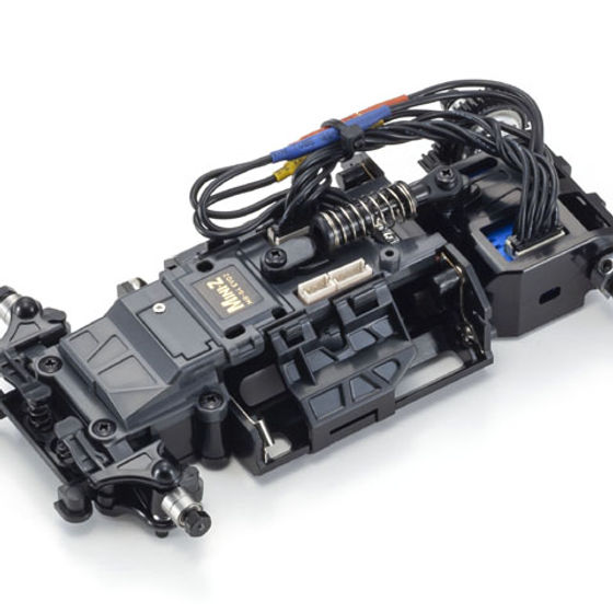 京商 ミニッツMR04evo2 V2ジャイロ　赤モーター、アルミモーターマウント MR-04EVO2赤モーターシェイクダウン準備