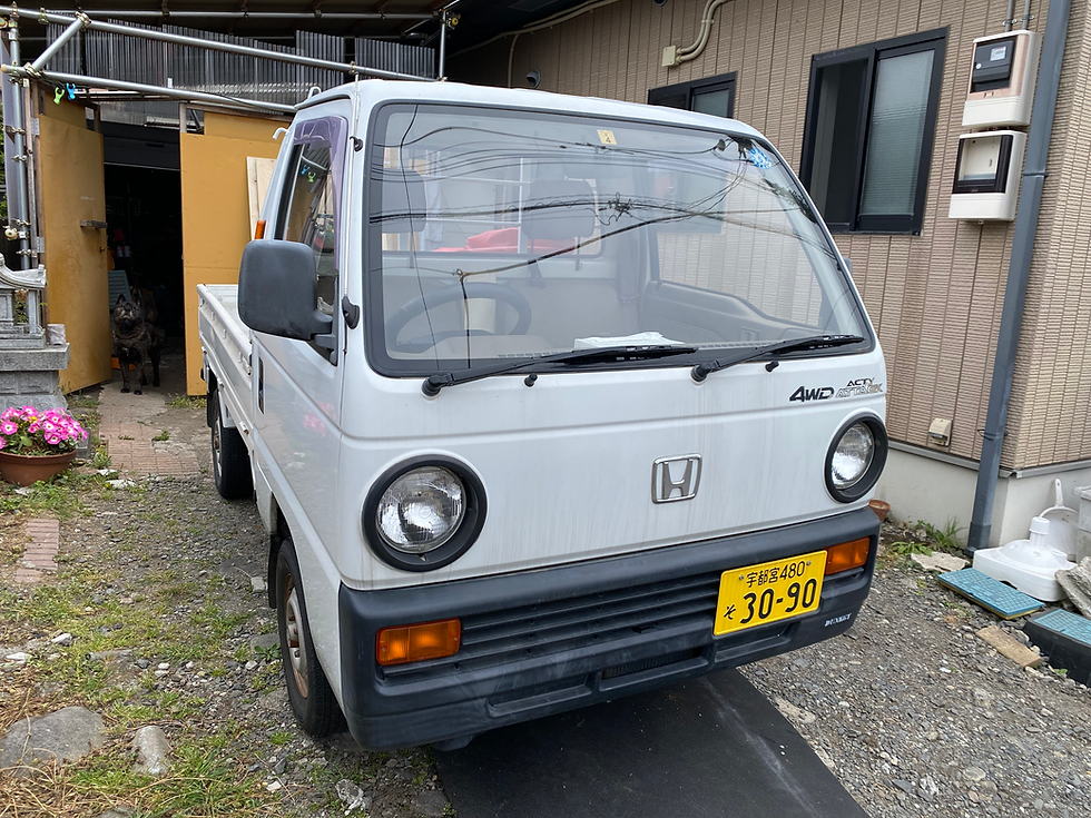 やっと車検が通りました。