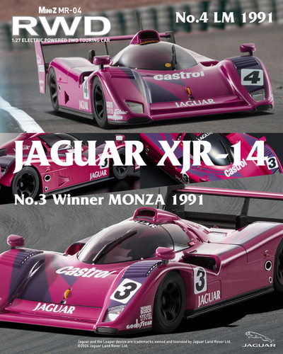 ASC MR04W-LM JAGUAR XJR-14 No.3 Winner MONZA 1991 MZP348MO