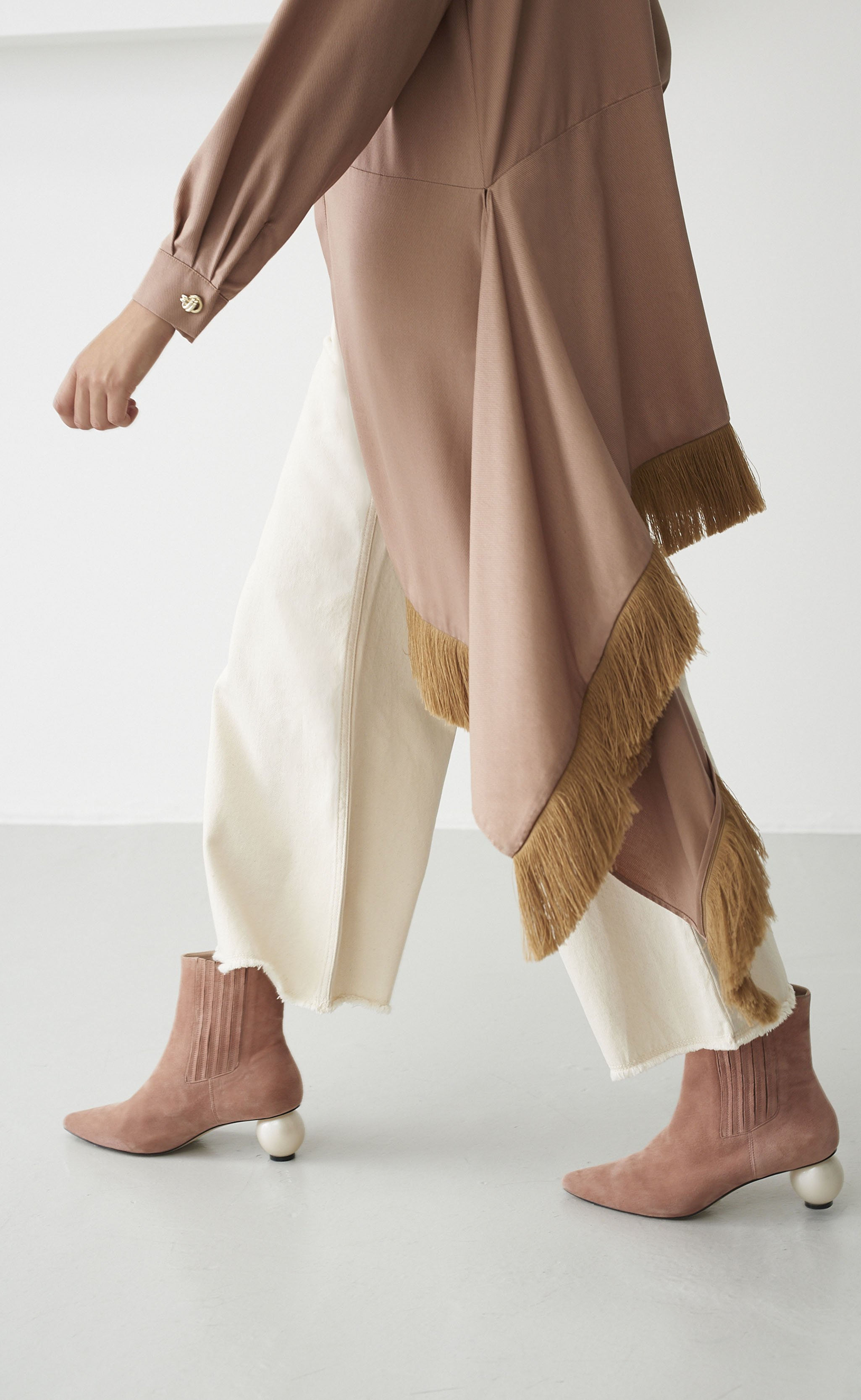 MOTHER OF PEARL Vienna Tan Shirt