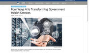 Four Ways AI is Transforming Government Health Services