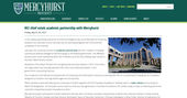 NCI chief extols academic partnership with Mercyhurst