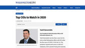 Vasili Ikonomidis, VP and CIO, Recognized by WashingtonExec as a Top CIO to Watch in 2020