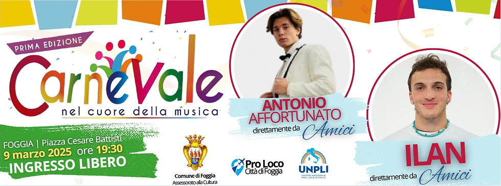 Carnevale, nel Cuore della Musica