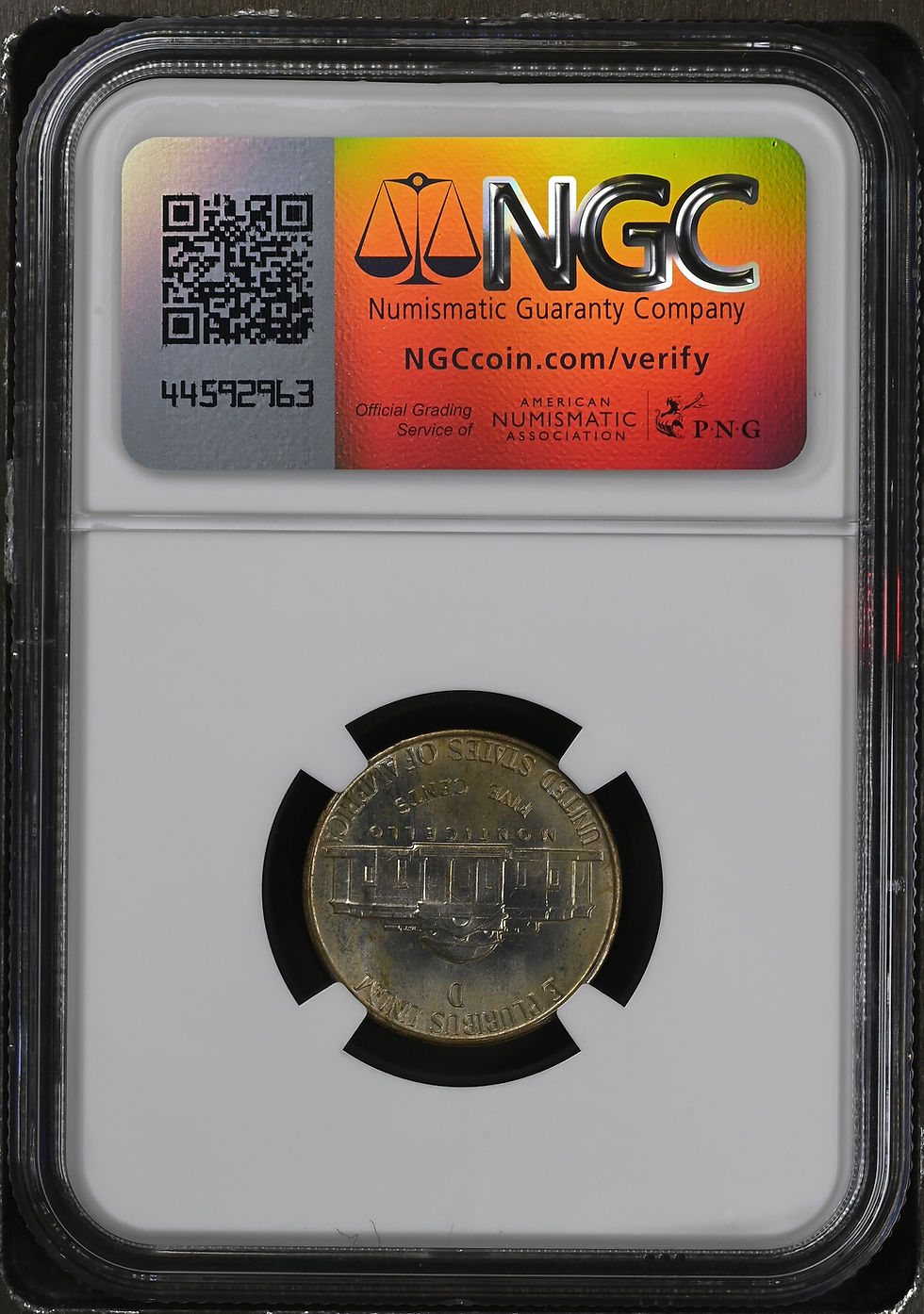 Thumbnail: 1943 D Jefferson 5C MS66 NGC