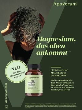 NEU! Magnesium L-Threonat mit dem Markenrohstoff Magtein®