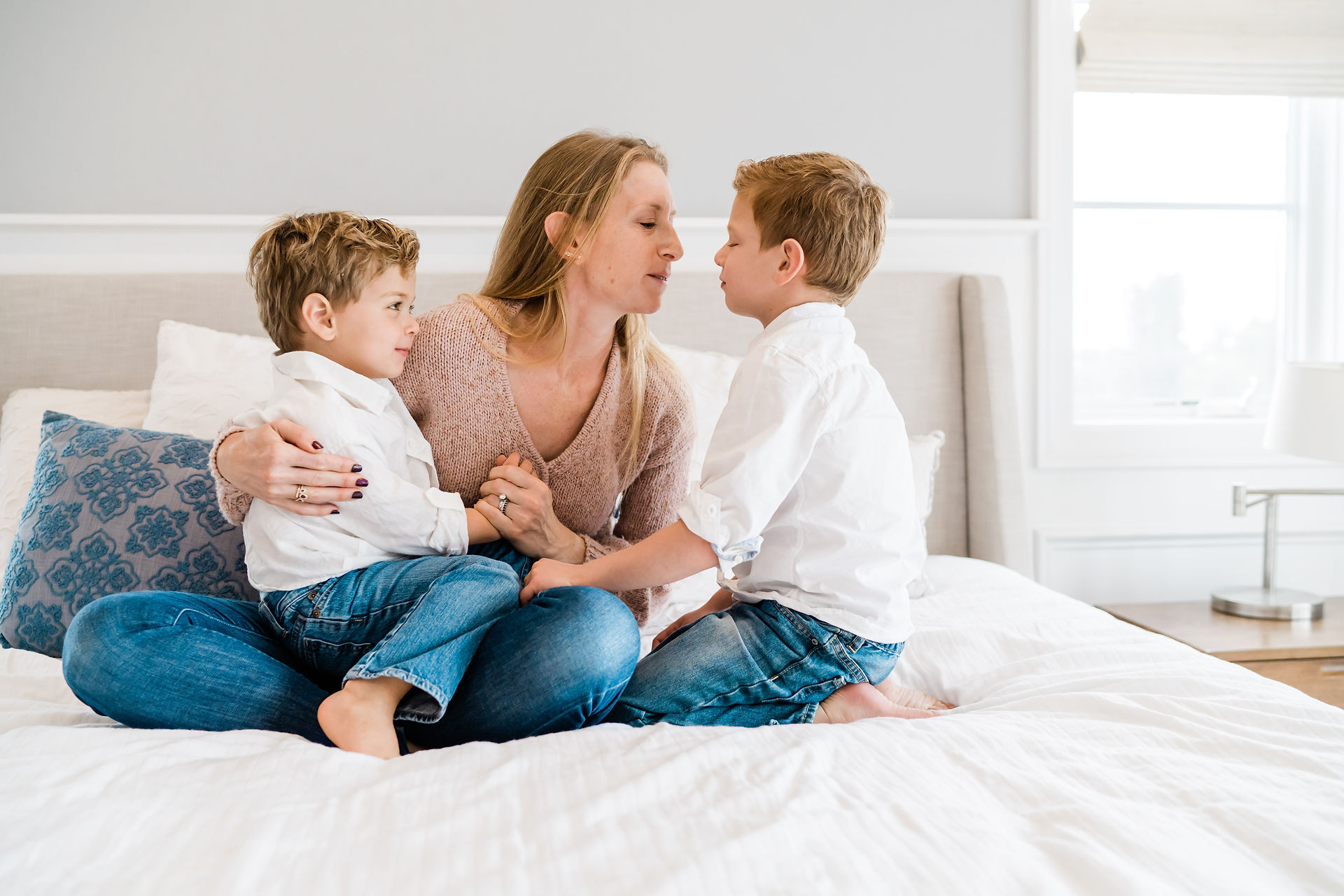 Mama mit Kindern Homestory Reportage hannover