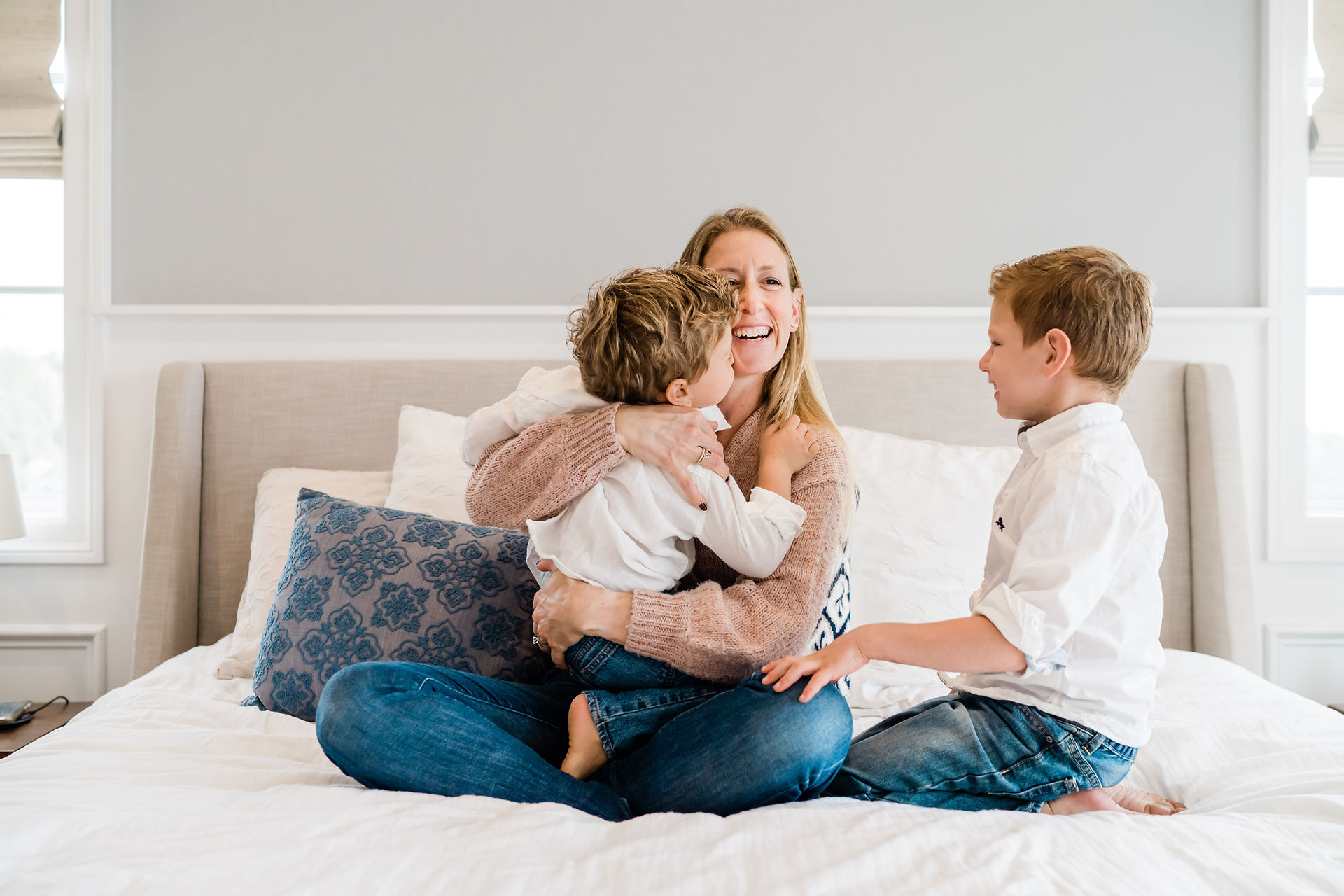 Mama mit Kindern bei Homestory Hannover
