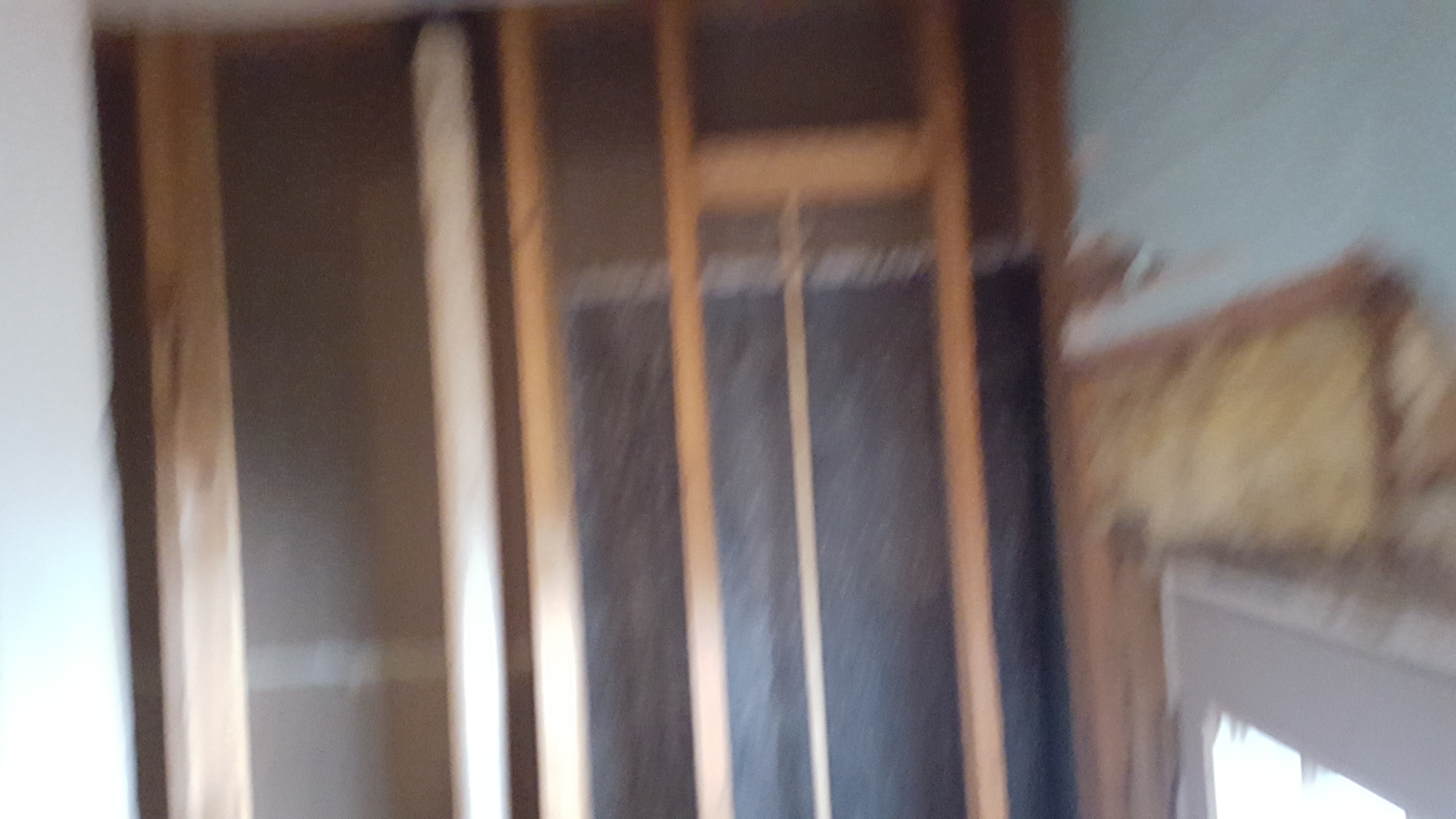 Unfinished staircase