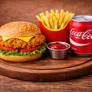 ★ Combo @ Burger Crispy