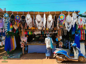 Take a peek into the Hippie Anjuna Flea Market.