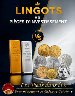 Lingots ou Pièces d'Or et d'Argent : Quoi Choisir pour Investir en 2026 ?