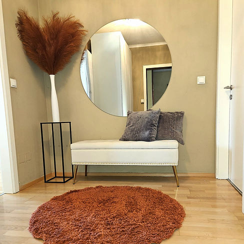 Design and Execution By Christa BInder Room Reimagined Welcoming Entryway