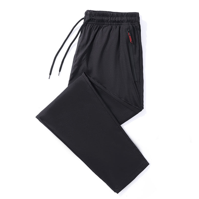 Thumbnail: Calça masculina casual, corte slim, cintura elástica, estilo jogger coreano
