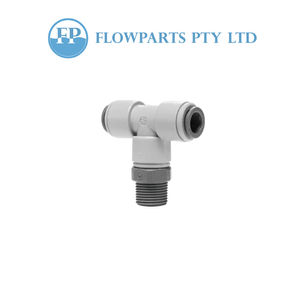 John Guest/JG PI Series Swivel Male Branch Tee (BSPT Thread)