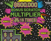 $500,000 Bonus Scratch Multiplier
