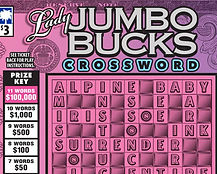 Lady Jumbo Bucks Crossword