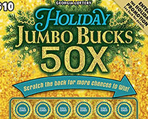 HOLIDAY JUMBO BUCKS 50X