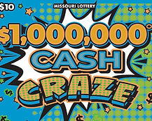 $1,000,000* CASH CRAZE