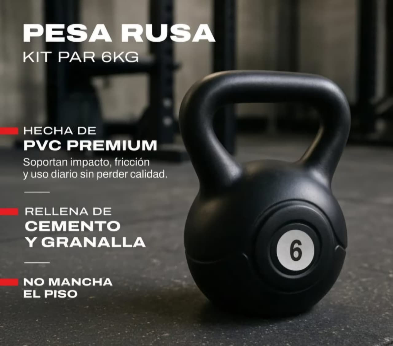 Pesa rusa de 5 kilos
