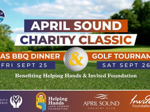 April Sound’s premier annual fundraising event is held every Fall.