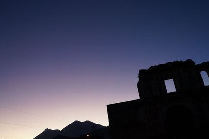AntiguaGuatemalaSunset