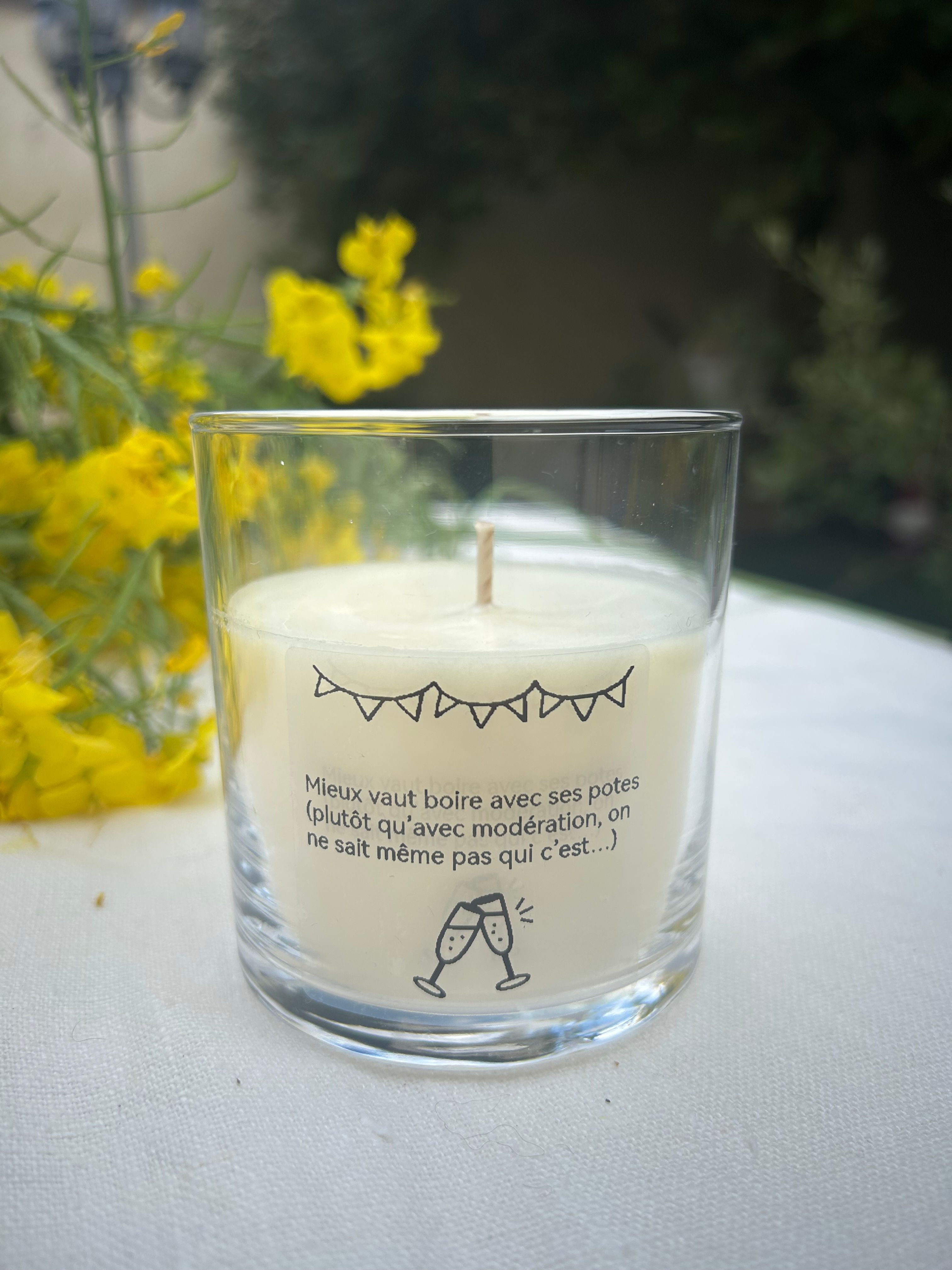 Bougie Personnalisée