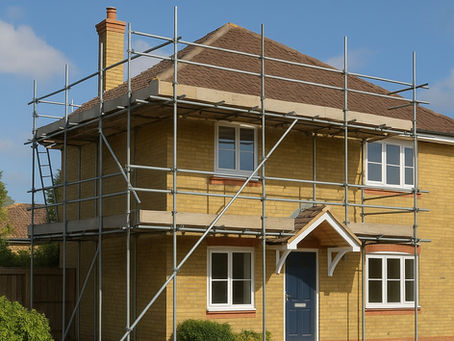 Roofing Scaffolding in Romsey & Southampton – Safe Access for Roof Repairs