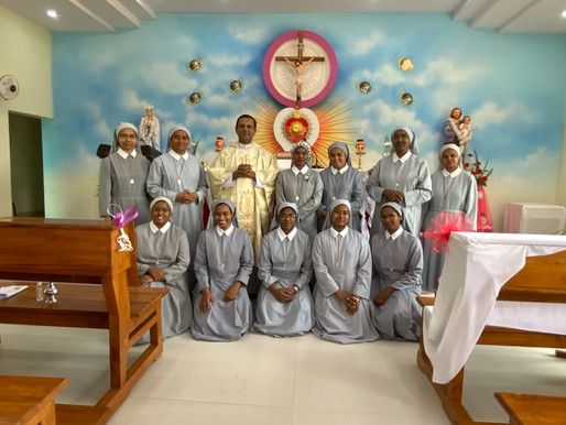 Final vows of Sr Paripurna