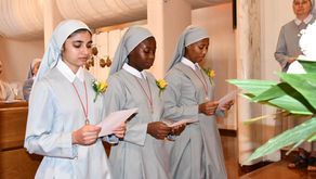 Tanti Auguri Sr Patience, Sr Maryamol and Sr Zitamary