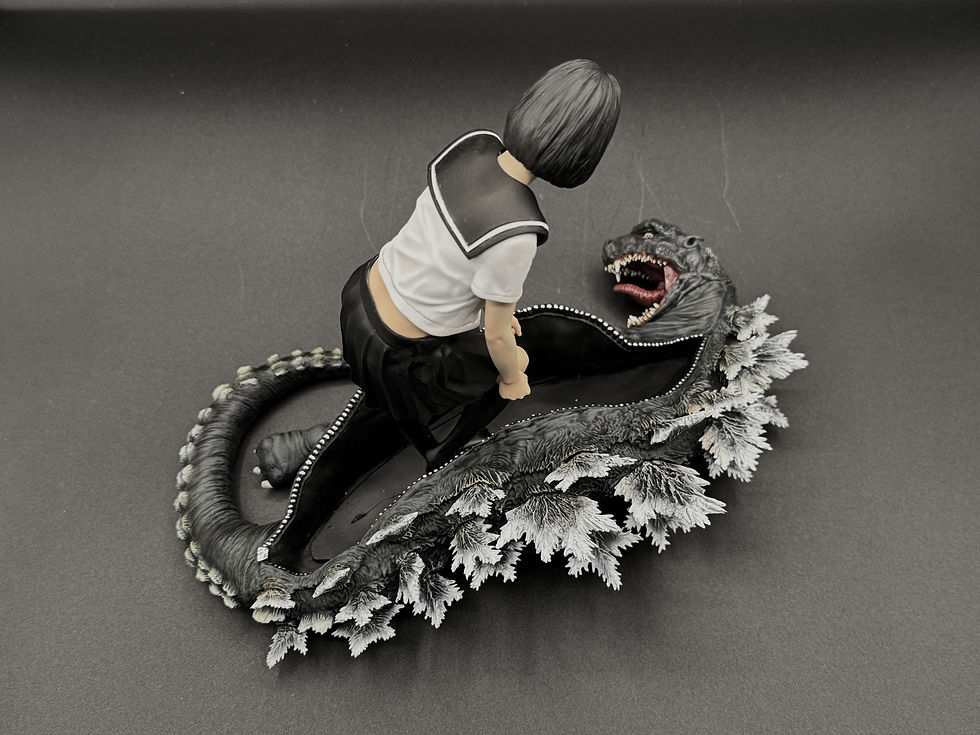 Thumbnail: Godzilla Girl Art Statue (One-Off) ゴジラの少女 完成品