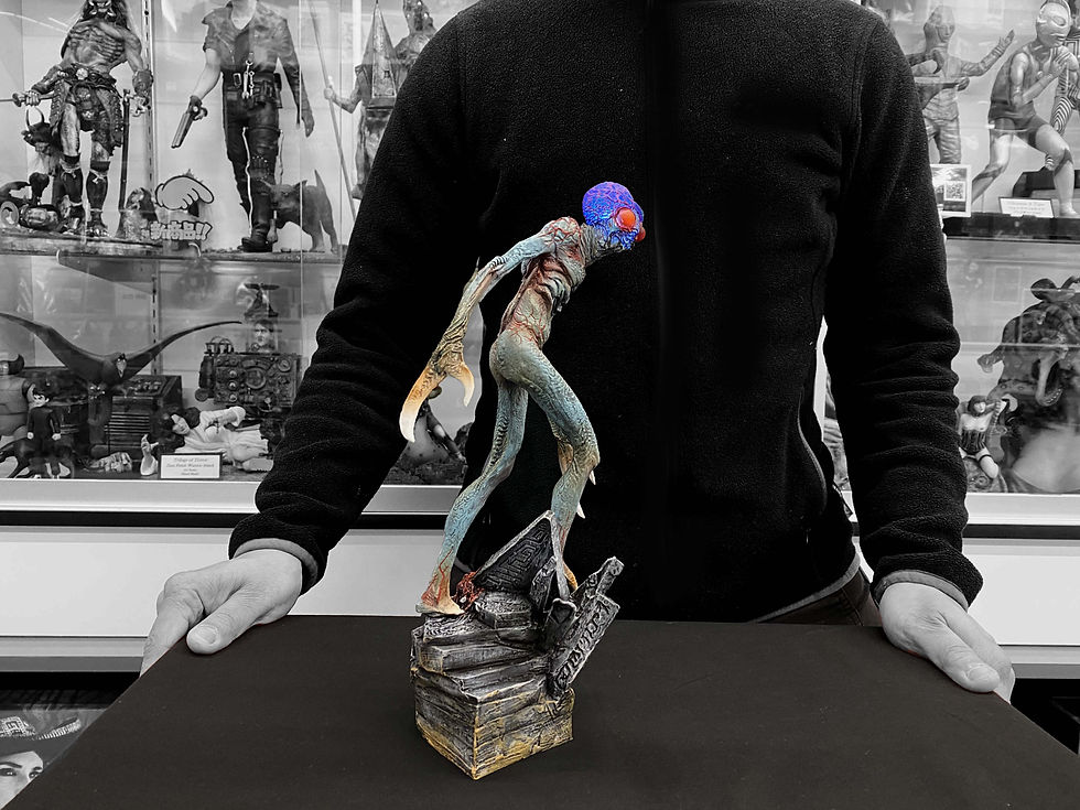 Thumbnail: This Island Earth Metaluna Mutant Monster  Art Statue 完成品