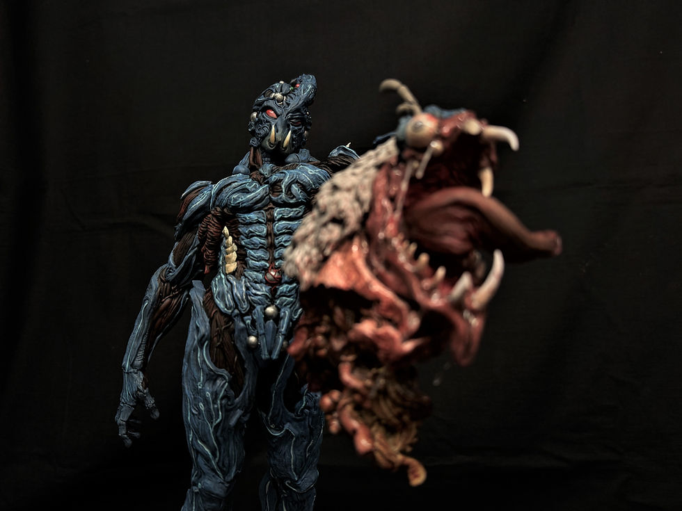 섬네일: Failed Guyver Renewal 1:6 Art Statue  CryBag x O.C. (One-Off)