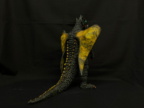 Ultraman Ace Kaiju Chameleking Art Statue One-Off 杉本浩二 | solidart
