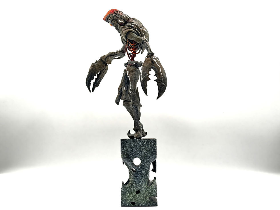 Thumbnail: KAZE Baltan Seijin Art Statue  KAZE 原画立體化  バルタン星人 完成品 (One-Off)