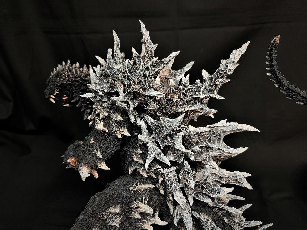 섬네일: Godzilla Evolution Art Statue 完成品 原型 山脇 隆