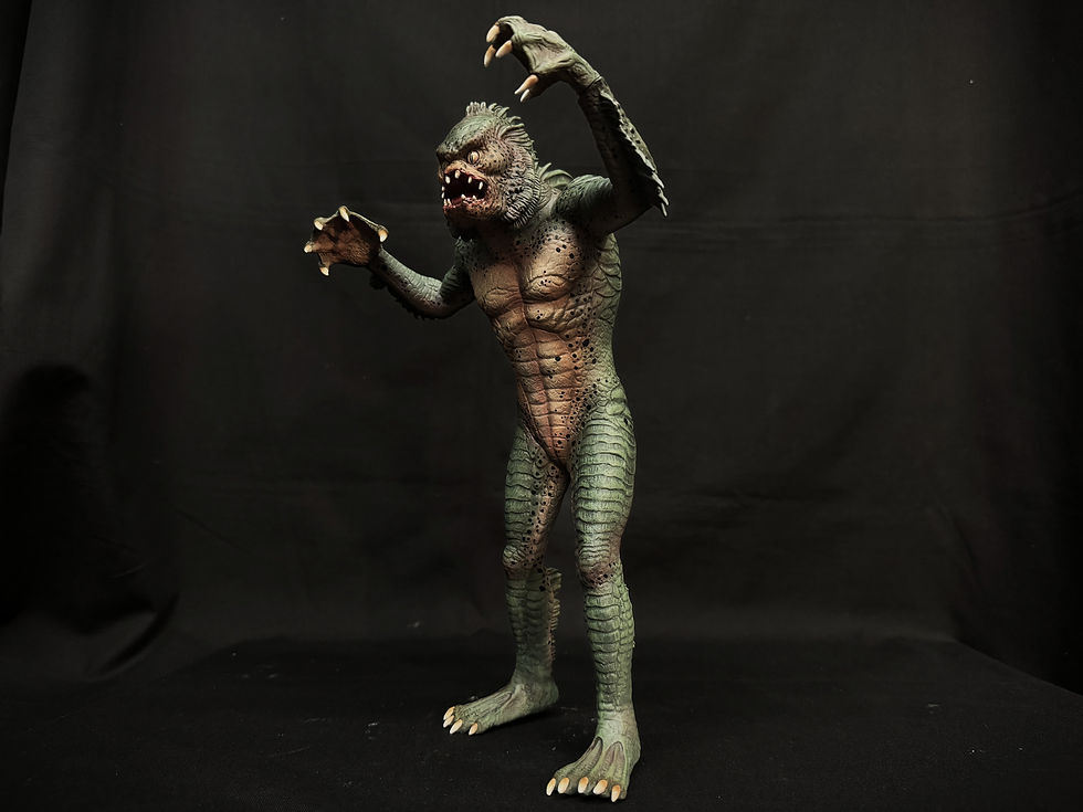 Thumbnail: Gillman Monster Squad art statue (One-Off) 半魚人 完成品