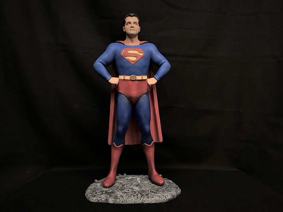 Thumbnail: George Reeves Superman 1:4 Art Statue Deluxe 完成品