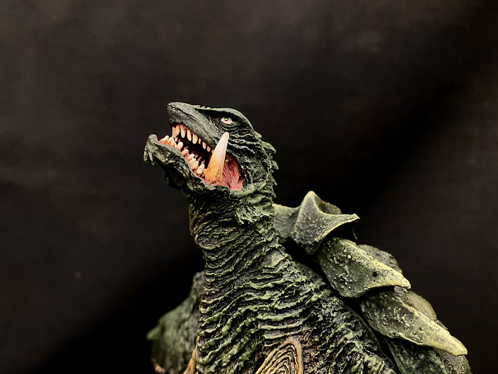 섬네일: Flying Gamera 1999 Art Statue ガメラ1999　飛行形態 完成品