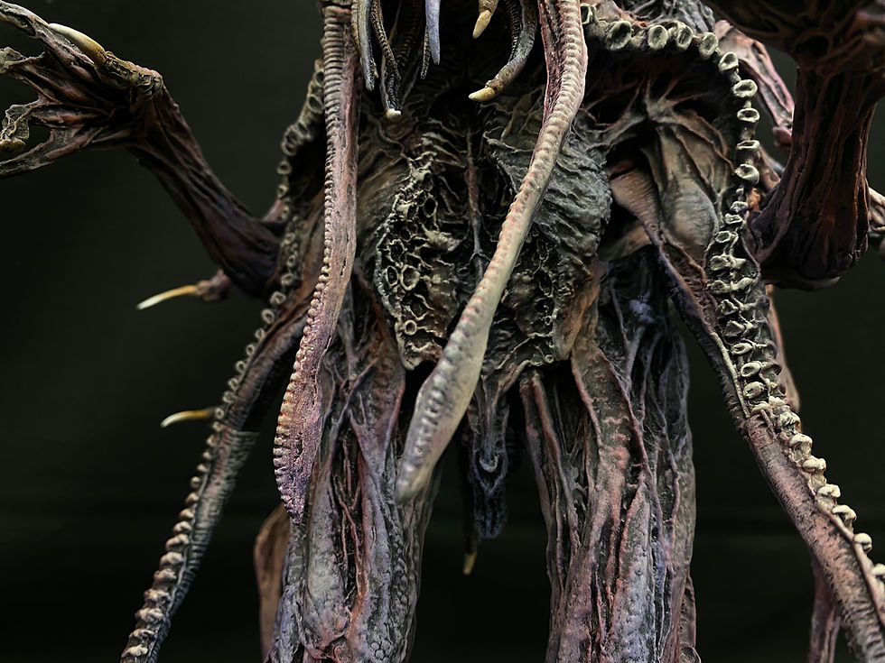 サムネイル： Call Of Cthulhu Art Statue  完成品 米山啓介氏 Hellpainter