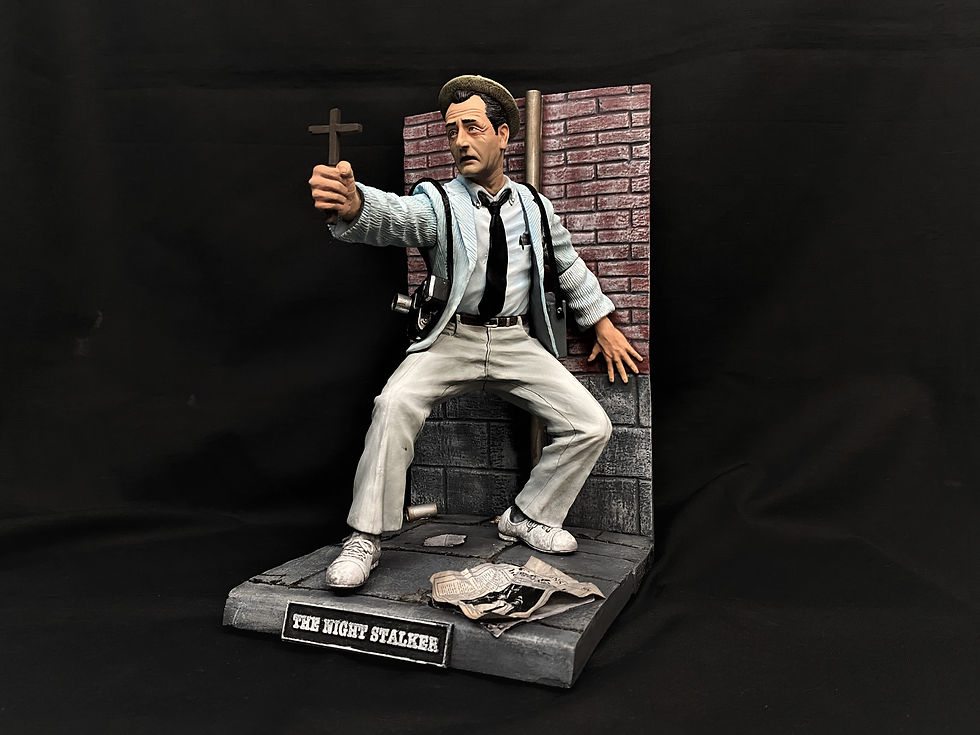 Thumbnail: Kolchak: The Night Stalker 1:6 Art Statue Darren McGavin 完成品