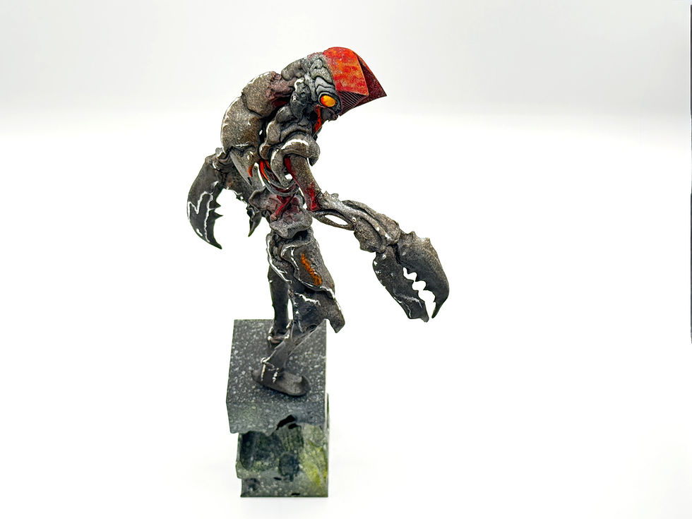 Thumbnail: KAZE Baltan Seijin Art Statue  KAZE 原画立體化  バルタン星人 完成品 (One-Off)