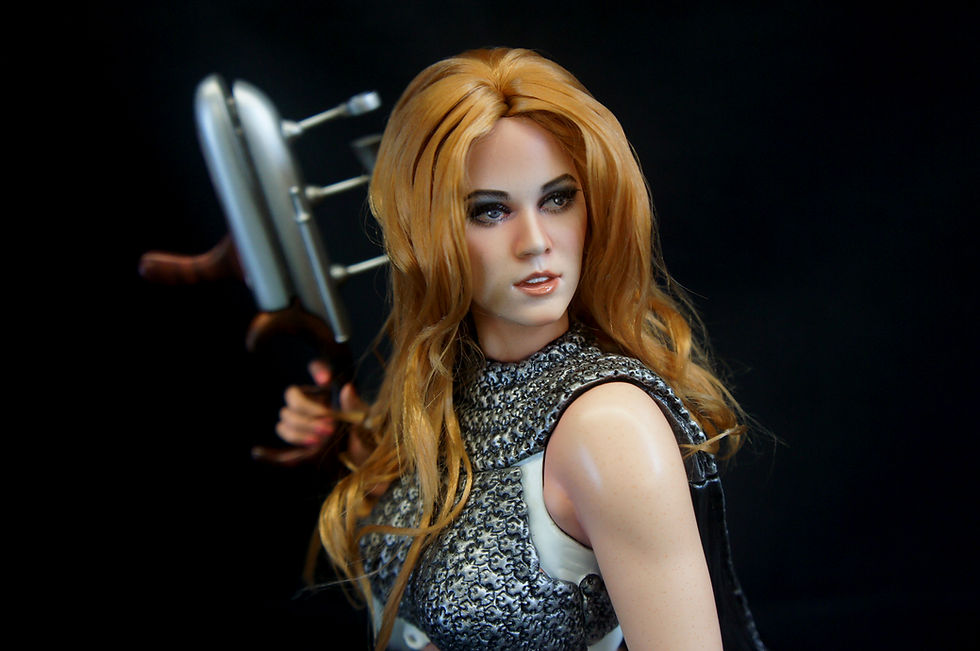 섬네일: Barbarella Jane Fonda 1:4 Resin Cast Model WF Limited