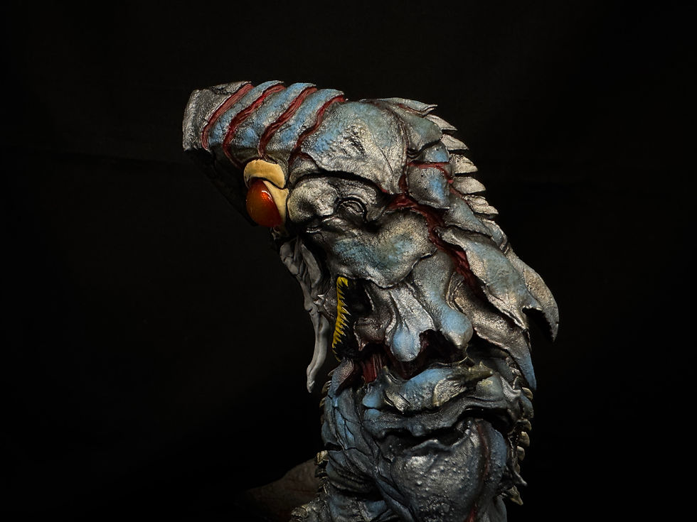 Thumbnail: Strange Shape Baltan Seijin Art Statue (One-Off) 怪形 バルタン星人 完成品