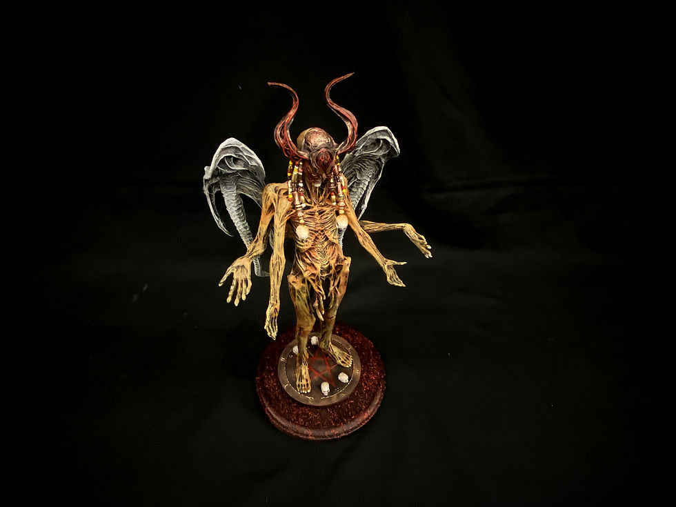 サムネイル： Astaroth Art Statue  完成品 米山啓介氏 Hellpainter