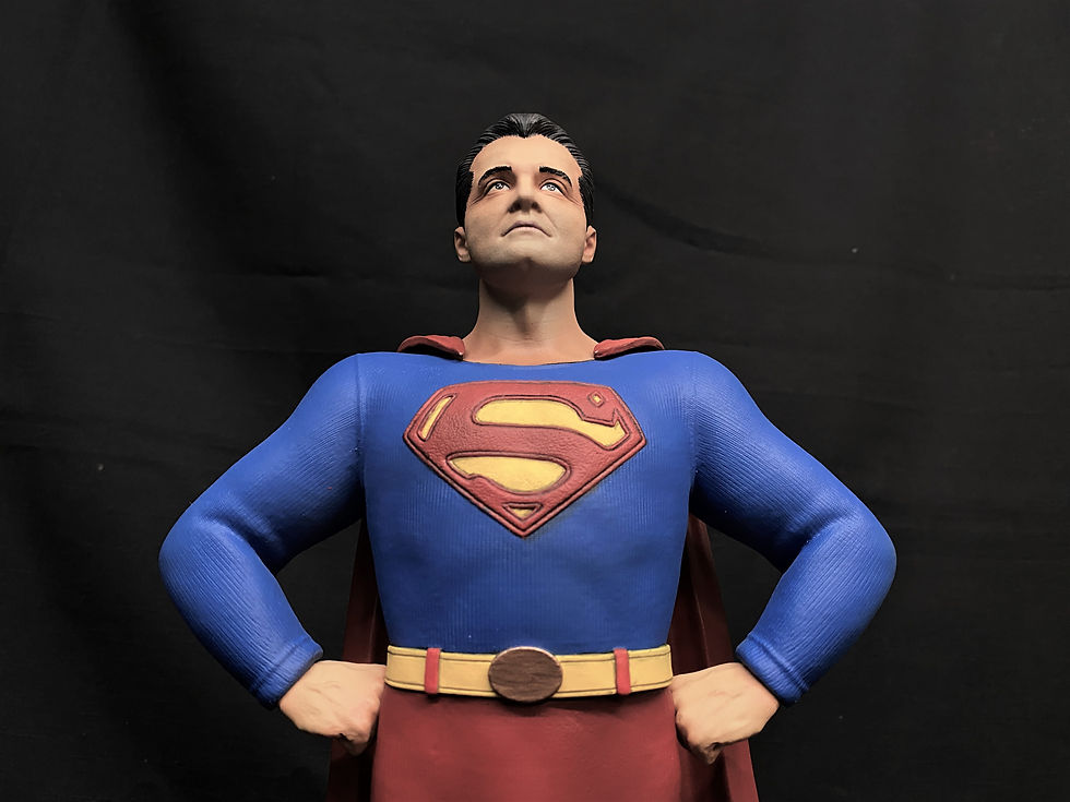Thumbnail: George Reeves Superman 1:4 Art Statue Deluxe 完成品