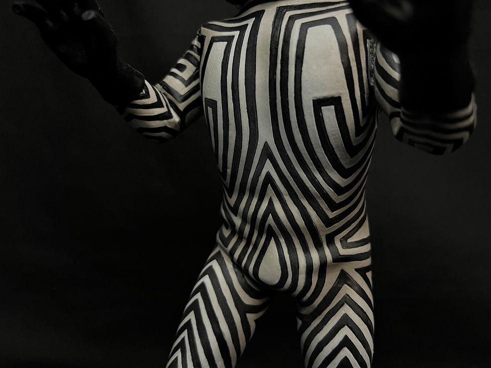 Thumbnail: Ultraman Kaiju DaDa  Art Statue (One-Off) 三面怪人ダダ 完成品